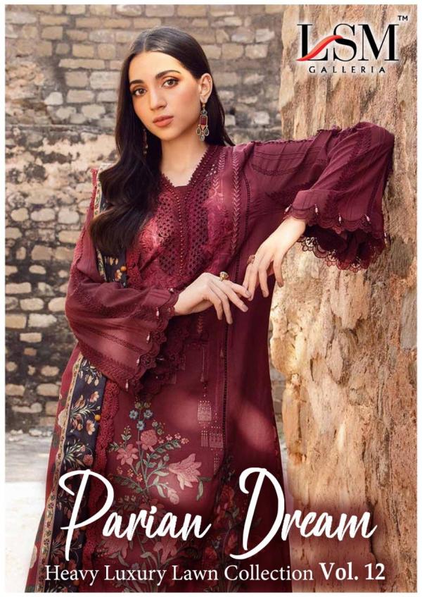 LSM Parian Dream Vol-12 – Karachi Dress Material